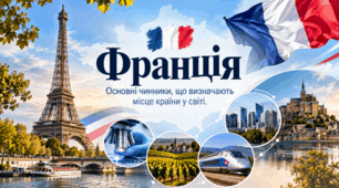 Франція. Основні чинники, що визначають місце країни у світі. 10 клас