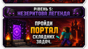 МОТИВАЦІЙНІ ТРИГЕРИ ДЛЯ УРОКІВ МАТЕМАТИКИ У СТИЛІ MINECRAFT — «РІВЕНЬ 5: НЕЗЕРИТОВА ЛЕГЕНДА»