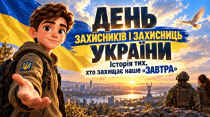 Виховна година  до 1 жовтня -  Дня Захисників та Захисниць України 💙💛 "Історія тих,  хто захищає наше «Завтра»"  🛡️🕊️