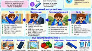 «Я обираю безпечно». Авторський модифікований дидактичний матеріал з курсу «Здоров’я, безпека та добробут» для учнів 8 класу з ООП. Тема 20. «Гігієна і щоденний догляд: як піклуватися про себе щодня»