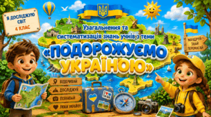 Презентація до уроку ЯДС, 4 клас, "Узагальнення та систематизація знань учнів з теми «Подорожуємо Україною»"
