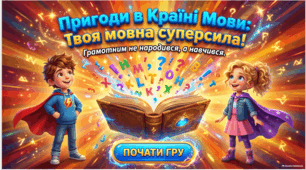 Дітям - про мову "Твоя мовна суперсила"