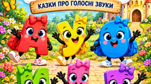 Казка "ПРИГОДИ ГОЛОСНИХ" (грамота)