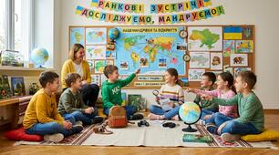 Ранкові зустрічі. Місяць 2. Тиждень 1. День 1 - 5.  3 клас