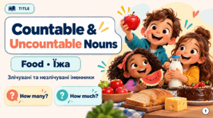 Countable & Uncountable Nouns: Food