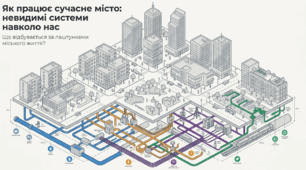 Презентація «Як працює сучасне місто: Невидимі системи навколо нас» (Інтерактивний гайд про інфраструктуру та розумні технології для 5–11 класів)