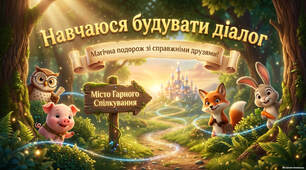 Розвиток мовлення №3 "Навчаюсь будувати діалог" за зошитом М.С.Вашуленко, С.Г.Дубовик
