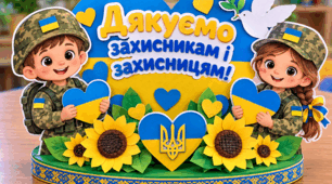 Поробка "Дякуємо захисникам і захисницям"