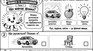 «ЯК ЦЕ ПРАЦЮЄ? ФІЗИКА З ФОТОНЧИКОМ» Авторська серія модифікованих навчальних коміксів з фізики для учнів 7 класу з ООП