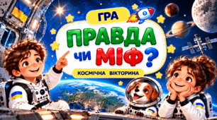 Тиждень космосу: Презентація-гра для 5-12 класів "Правда чи міф?"