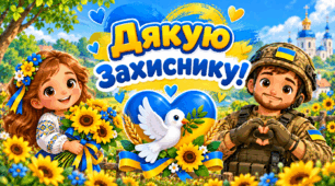 Поробка "Дякую герою!"
