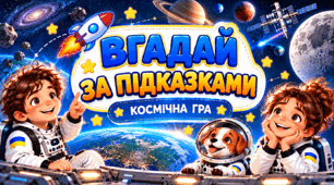 Тиждень космосу: Презентація-гра для 5-12 класів "Вгадай за підказками"