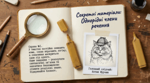 🐱📚 Однорідні члени речення. Українська мова, 11 клас ✨