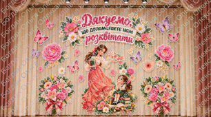 Оформлення сцени, фотозони до Дня вчителя