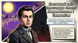 Поетичний світ Олександра Олеся: Неоромантизм і Символізм. Аналіз поезій “Чари ночі” та “Коли б ми плакати могли...