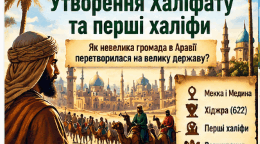 Презентація «Утворення Халіфату та перші халіфи» | 7 клас | Історія | НУШ