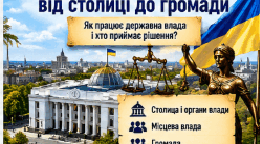 Презентація «Державний механізм: від столиці до громади» | 9 клас | Правознавство | НУШ