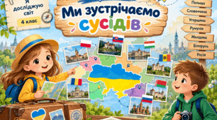 Я досліджую світ. Проєкт “Ми зустрічаємо сусідів”.