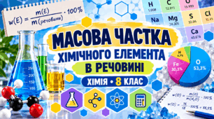 Масова частка хімічного елемента в речовині