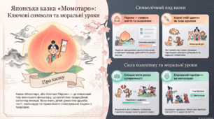 Аналіз японської народної казки «Момотаро, або Хлопчик-Персик»