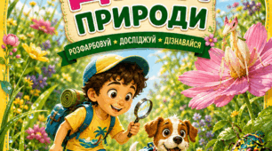 Дитяча розмальовка «Маленькі дива природи» — комахи та їхній дивовижний світ