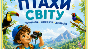 Дитяча розмальовка «Дивовижні птахи світу» — пізнаємо світ птахів