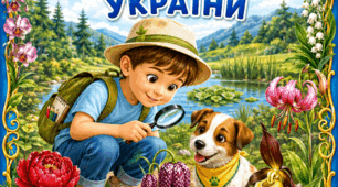 Дитяча розмальовка "Рослини Червоної книги України"