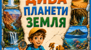 Дитяча розмальовка «Дива планети Земля» — досліджуємо нашу планету