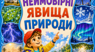 Дитяча розмальовка «Неймовірні явища природи» — пізнаємо та досліджуємо