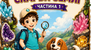 Дитяча пізнавальна розмальовка «Скарби Землі. Частина 1»