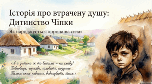 Історія про втрачену душу