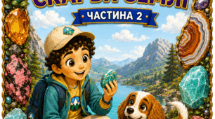 Дитяча пізнавальна розмальовка «Скарби Землі. Частина 2»