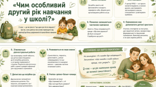Пам'ятка "Чим особливий другий рік навчання"