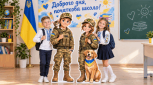 Ростові фігури «ЗАХИСНИК ТА ЗАХИСНИЦЯ УКРАЇНИ» висота 1.66 м та 1.39 м