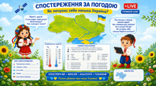 Робочий аркуш фенологічних спостережень за природою" "Як почуває себе ненька Україна сьогодні"
