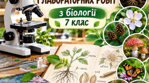 Практичні та лабораторні роботи з біології 7 клас (модельної навчальної програми «Біологія. 7–9 класи» для ззсо (авт. Балан П. Г., Кулініч О. М., Юрченко Л. П.) )