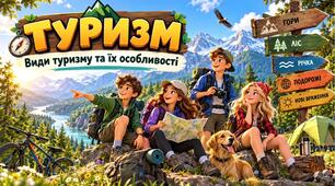 🏕️ТУРИЗМ. Види туризму, їх особливості