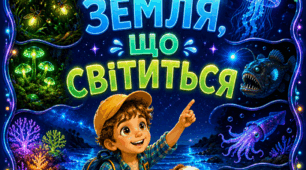 Дитяча пізнавальна розмальовка «Земля, що світиться»