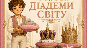 Дитяча розмальовка «Корони та діадеми світу»