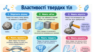 Презентація "Які властивості у твердих тіл"