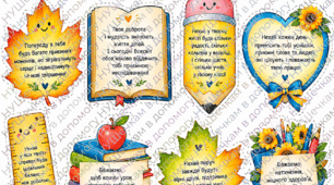 🍁 Передбачення до Дня вчителя — святковий набір для педагогів 🍎📚