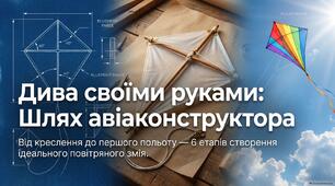 Презентація до проєкту «Виготовлення повітряного змія»