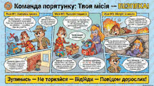 Урок - квест Правила безпеки під час війни · 6 клас