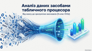 Аналіз даних засобами табличного процесора - презентація з інформатики 9 клас НУШ