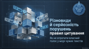 Різновиди й серйозність порушень правил цитування - презентація з інформатики 8 клас НУШ