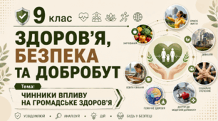 Чинники впливу на громадське здоров'я. 9 клас НУШ