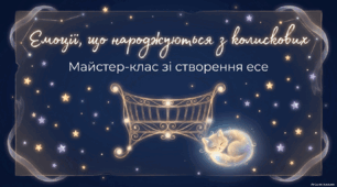 Написання есе: "Емоції, які викликають колискові в моїй уяві"