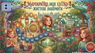 Інтерактивна гра-бродилка за повістю Крістіне Нестлінґер «Маргаритко, моя квітко».