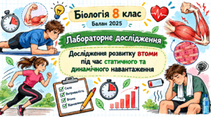Лабораторне дослідження «Дослідження розвитку втоми під час статичного та динамічного навантаження»