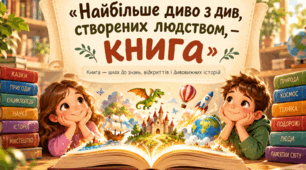 Найбільше диво з див,  створених людством, — книга